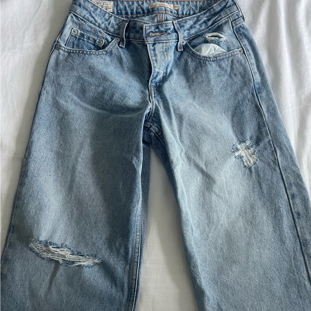 LOW LOOSE Low Rise Levi's Women's Blue Jeans